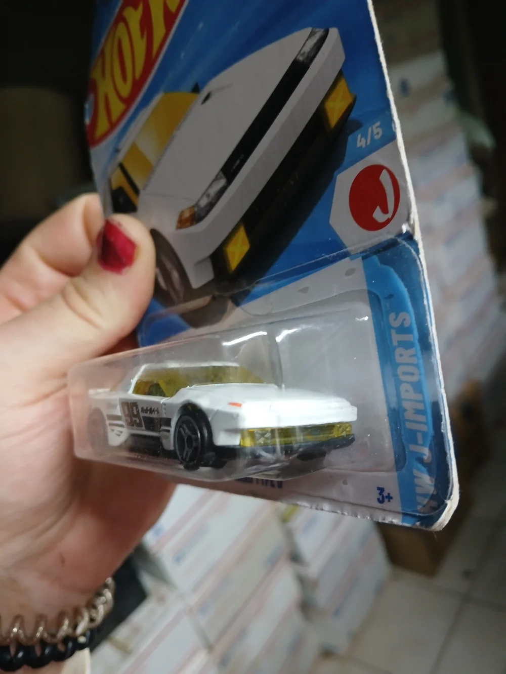2025 Hot Wheels Hako Type D White HW J-Imports series (number 4/5, collector